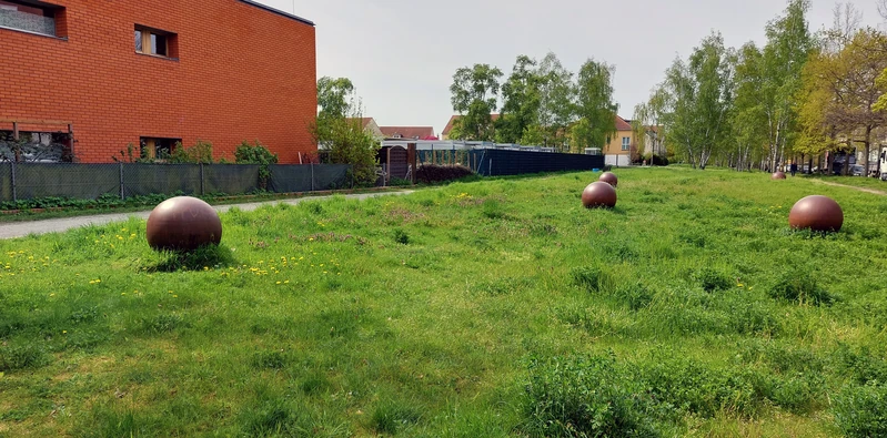 Drehende Kugeln