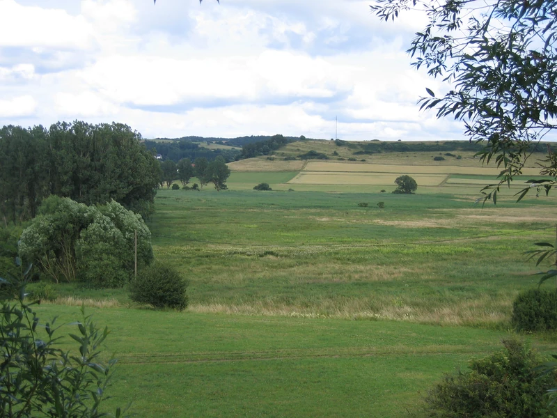 Dreiser Weiher mit Döhmberg und Börchen
