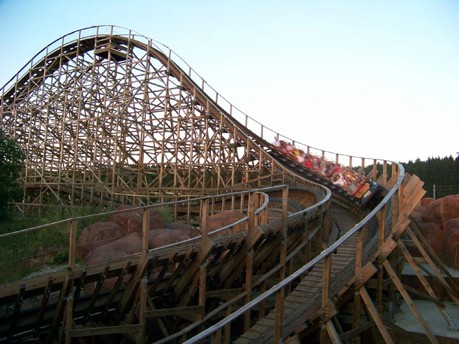 Holzachterbahn El Toro