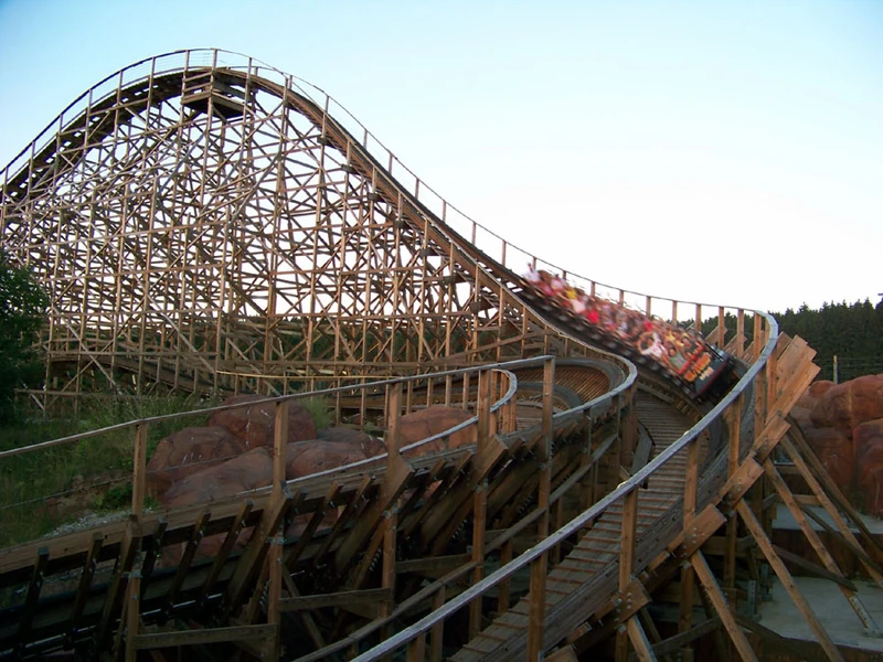 Holzachterbahn El Toro