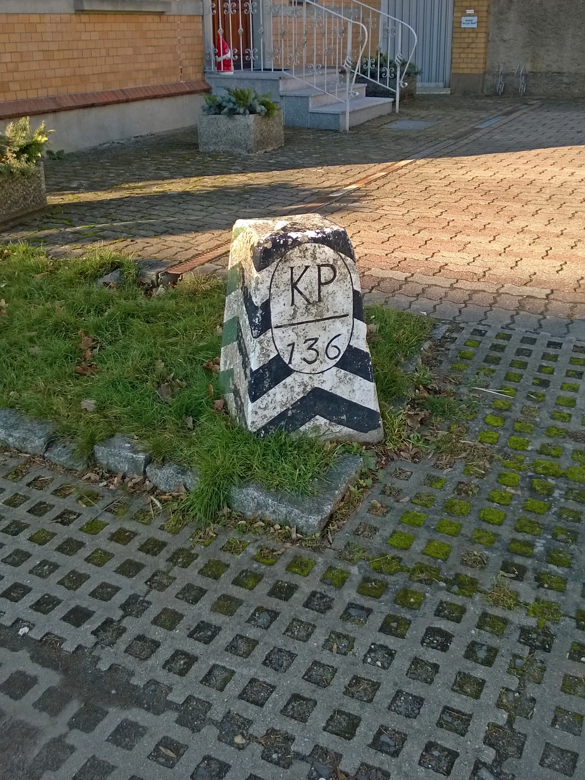 Grenzstein 136 KS/KP