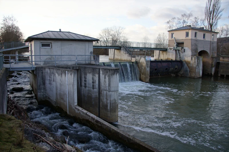 Stauwehr Hirschau